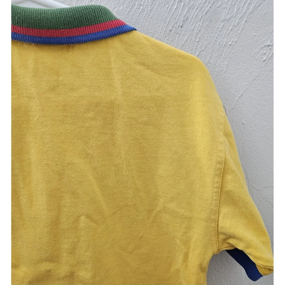 Vintage Gymboree Rainbow Tags Boy's Short Sleeve Shirts‎ Size Large *Please Read